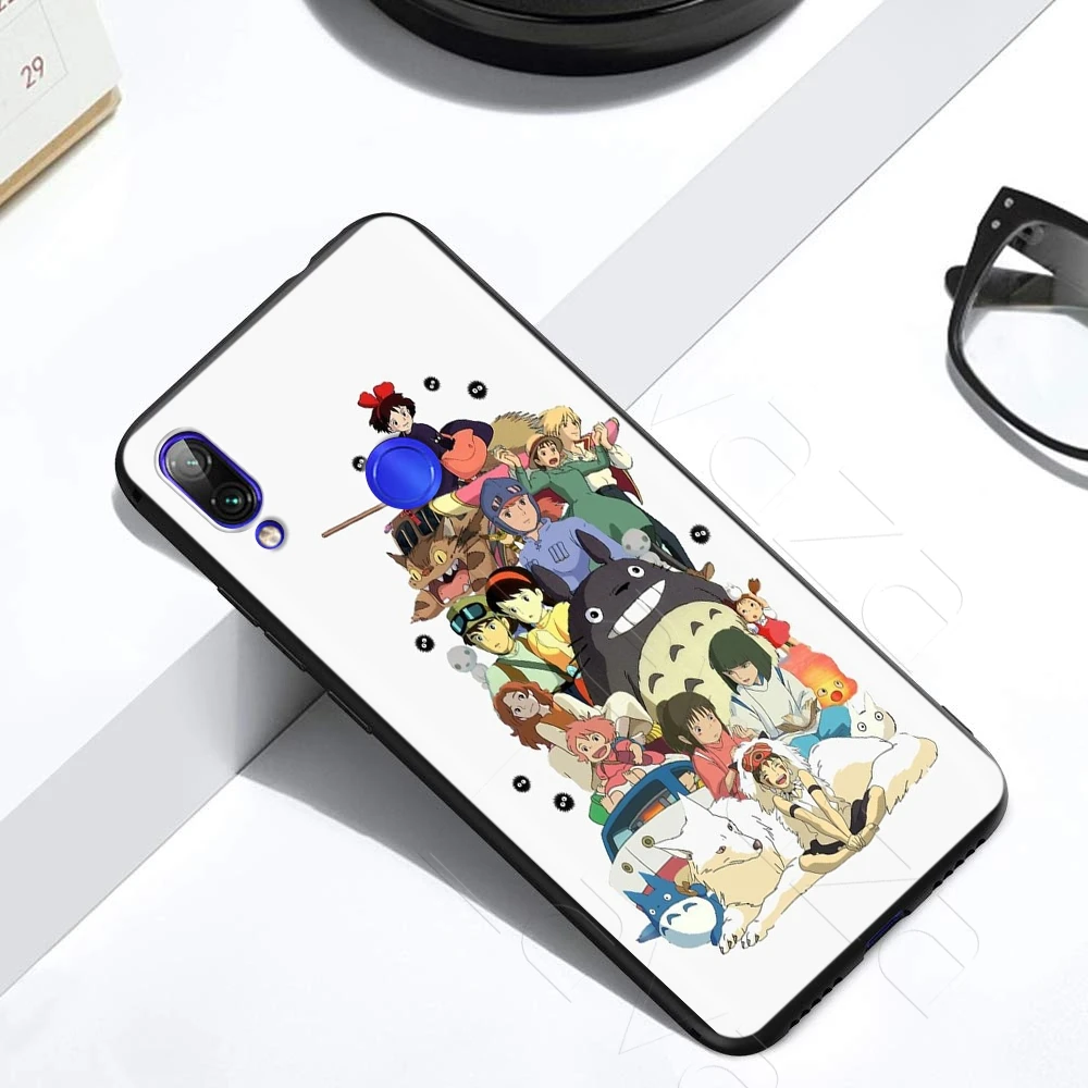 Totoro Spirited Away Ghibli Miyazaki Case for Xiaomi Redmi Note 8 9 9S K30 Pro MI MAX 3 6 SE A1 A2 A3 10 Lite Plus 8A F1 |