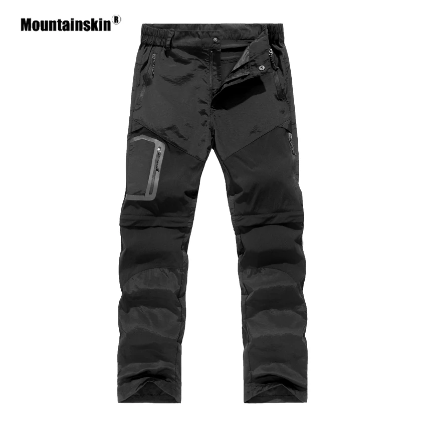 Мужские быстросохнущие спортивные брюки Mountainskin летние дышащие для активного