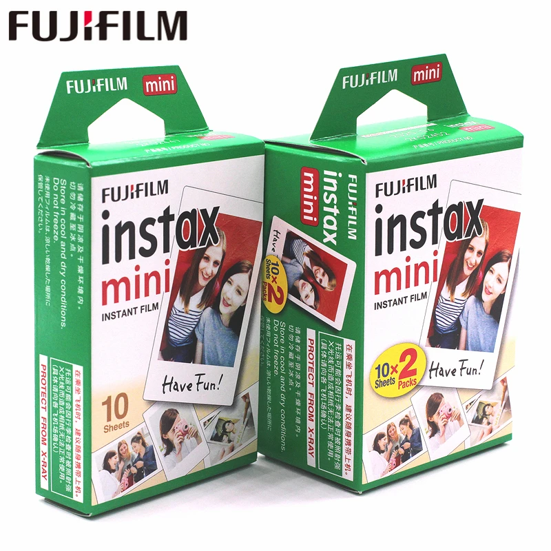 

30 sheets Genuine Fuji Fujifilm instax mini 8 film white Edge film for instax Instant Camera mini 8 7s 25 50s 90 9 photo paper