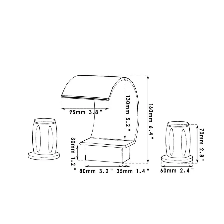 Смеситель для ванной комнаты кран раковины на бортике 3 шт. набор смеситель