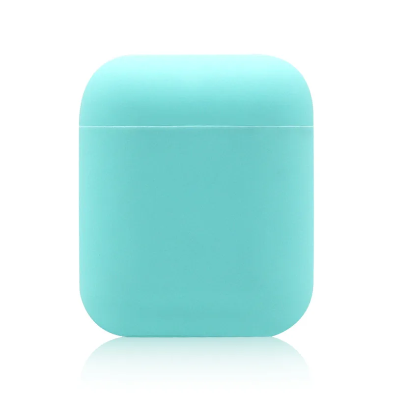 08 CASPTM раздельные наушники, аксессуары для Apple Airpods 1 2, ультра-тонкая bluetooth-гарнитура, силиконовый чехол, защитный чехол для Airpods - Цвет: 08