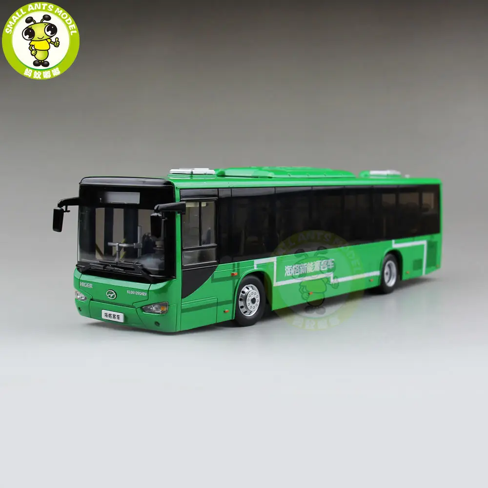 

1/42 Китай золотой дракон хигер KLQ6129 городской автобус тренер литый автобус модель автомобиля игрушки для детей подарок сборка
