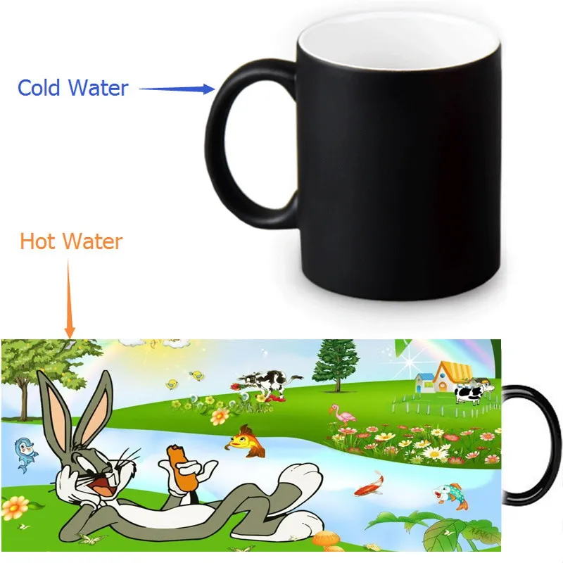 350 мл с рисунком Багз Банни Цвет кружки трансформеры Кофе керамическая молочная