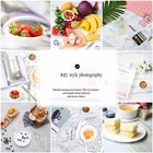 Многоразовый двусторонний коврик с разными рисунками, имитацией мраморной текстуры, Настольный коврик для стрельбы, фоновая бумага для фотостудии