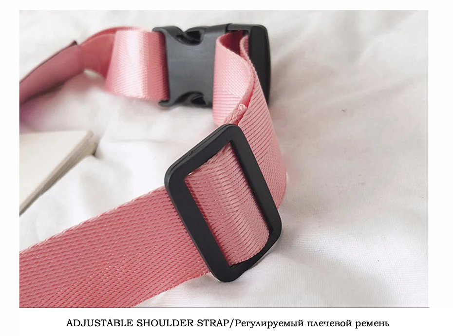 Holographic Fanny Pack Laser Waist Pack for Women Fashion Belt Bum Bag Waterproof Transparent Clear Punk