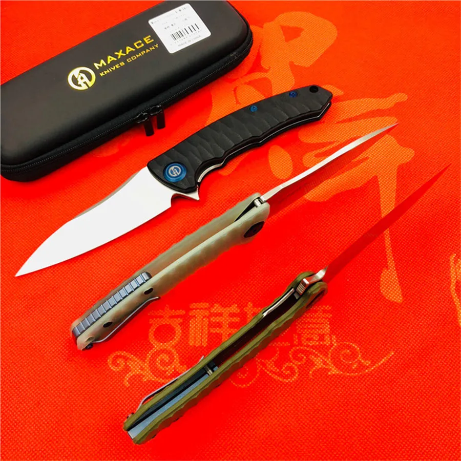 MAXACE Raven- K складной нож G10 Ручка Bailu K110 стальной складной нож s Открытый Кемпинг рыболовные инструменты