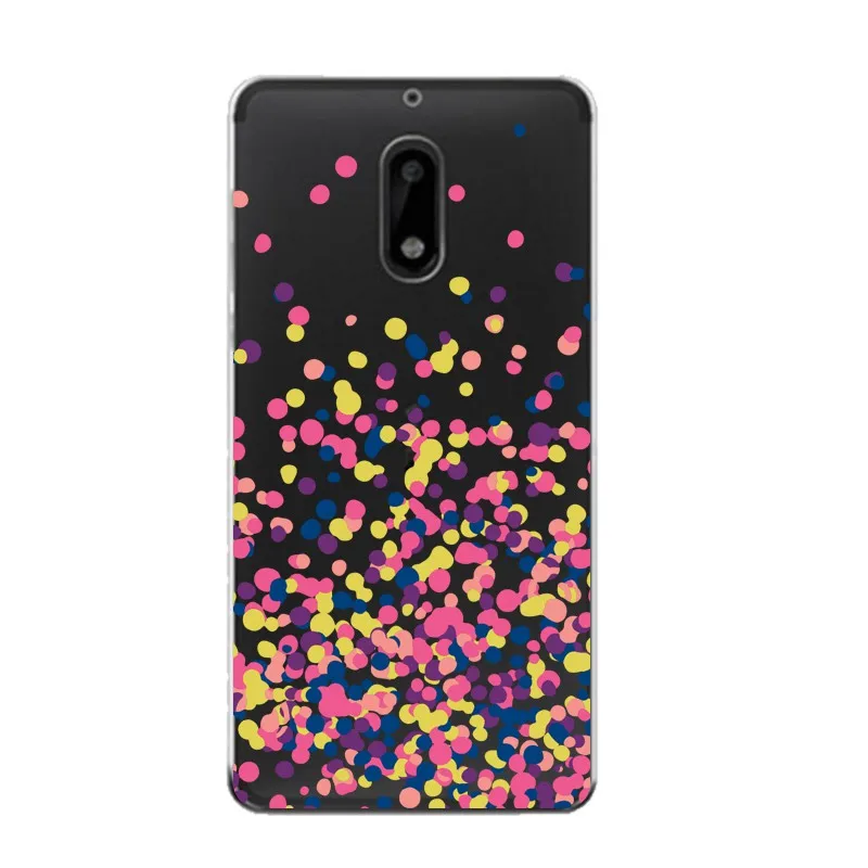 Rose Coque Soft Clear TPU Phone Case For Nokia3 5 6 8 N540 N640 N535 N830 Rabbit Flora Printed Fundas Dot Cover Free Shipping | Мобильные