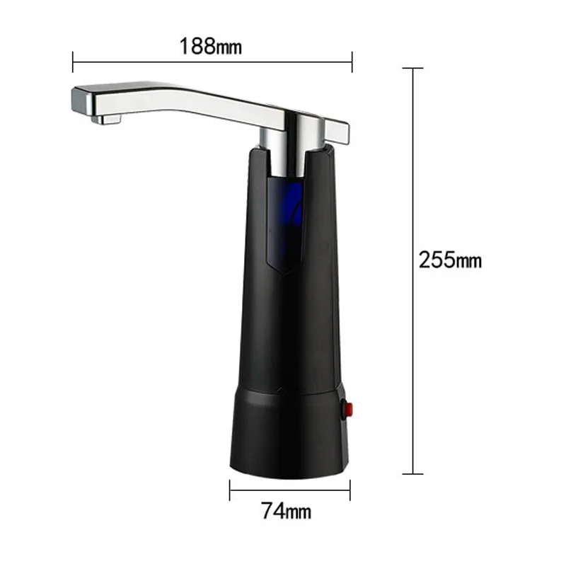 Электрический насос для бутылки воды диспенсер питьевой с перезаряжаемой