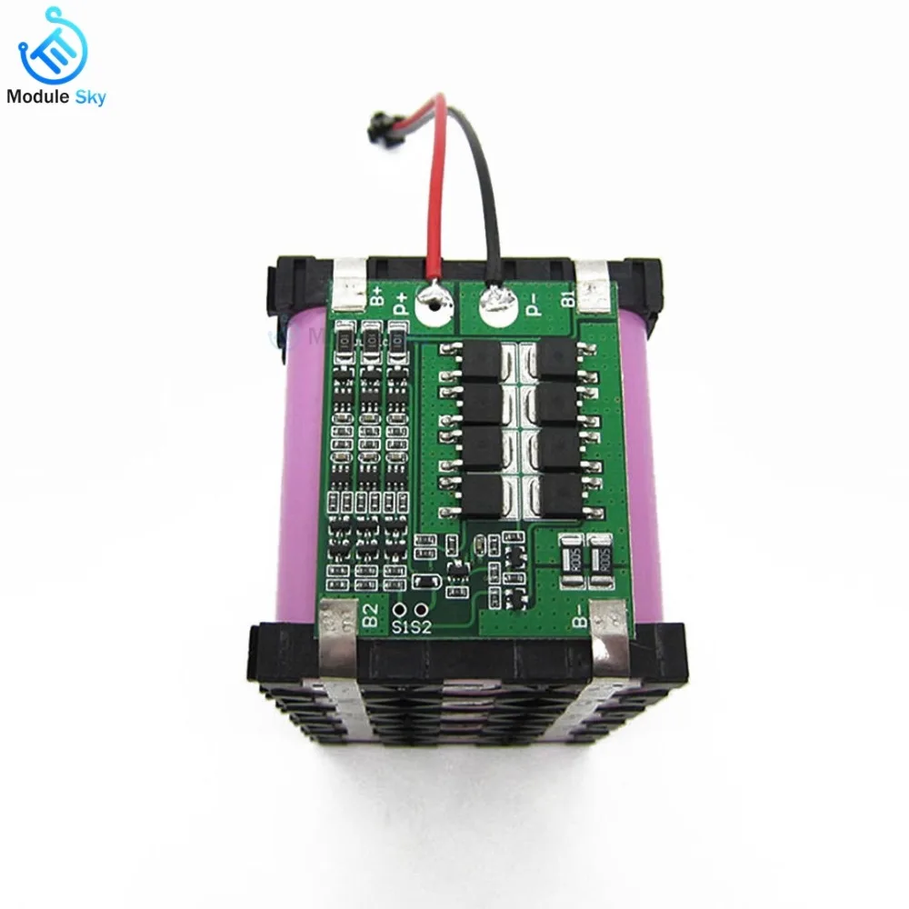 Защита аккумулятора аксессуар для доски active балансировки 3 S 25A Li-Ion 18650 BMS PCM эквалайзер доска bateria 18650 recargable