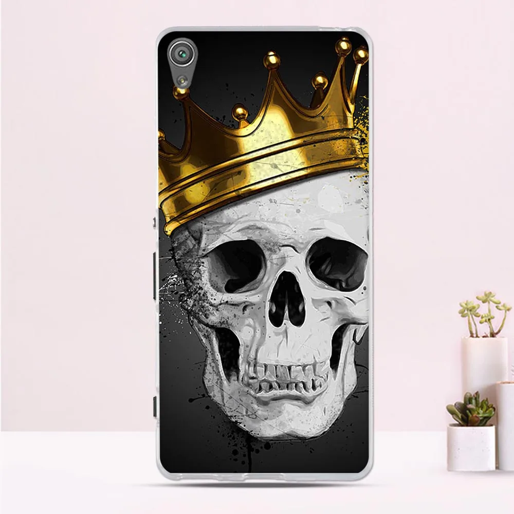 Чехол для Sony Xperia XA 5 0 дюйма мягкий силиконовый чехол из ТПУ с принтом задней