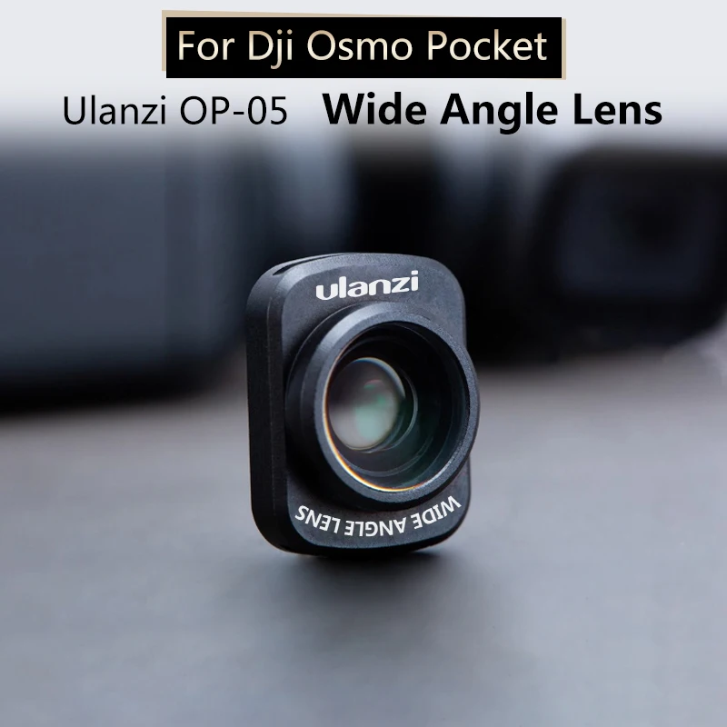 Большой широкоугольный объектив Ulanzi OP-5 для DJI Osmo Pocket HD с магнитной конструкцией r30