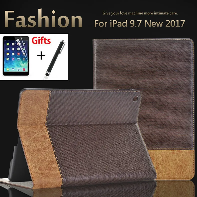 Стильный чехол в стиле пэчворк для нового iPad 9 7 2017 2018 чехлы планшетов с подставкой