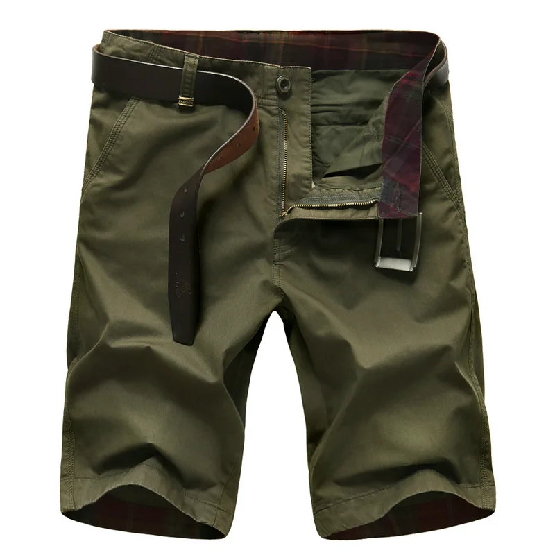 

drop shipping 2018 new summer men cargo shorts casual camouflage comfortable army work cotton shorts No Belt plue size 42 AXP83