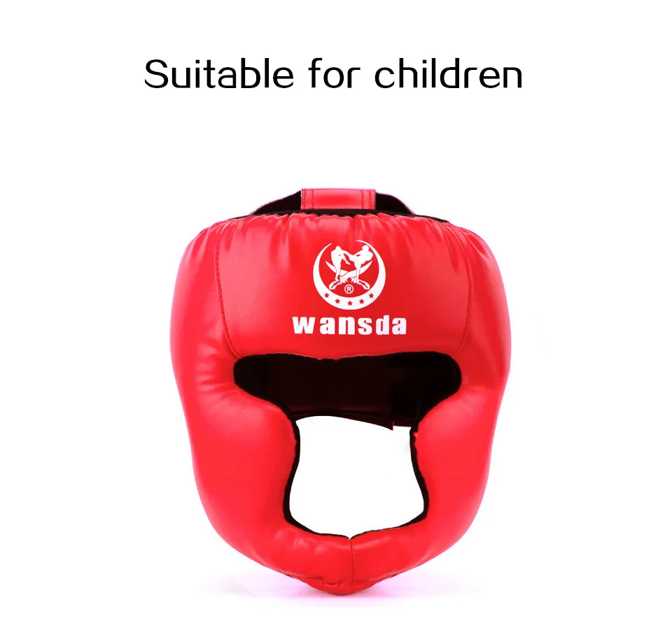 REXCHI кикбоксерский шлем для мужчин и женщин PU Каратэ Муай Тай Guantes De Boxeo Free Fight ММА Санда обучение взрослых детское оборудование