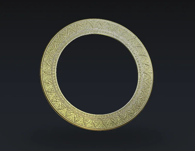 Рамка 3D модель в формате STL ЧПУ резьба гравировальный маршрутизатор рельефный