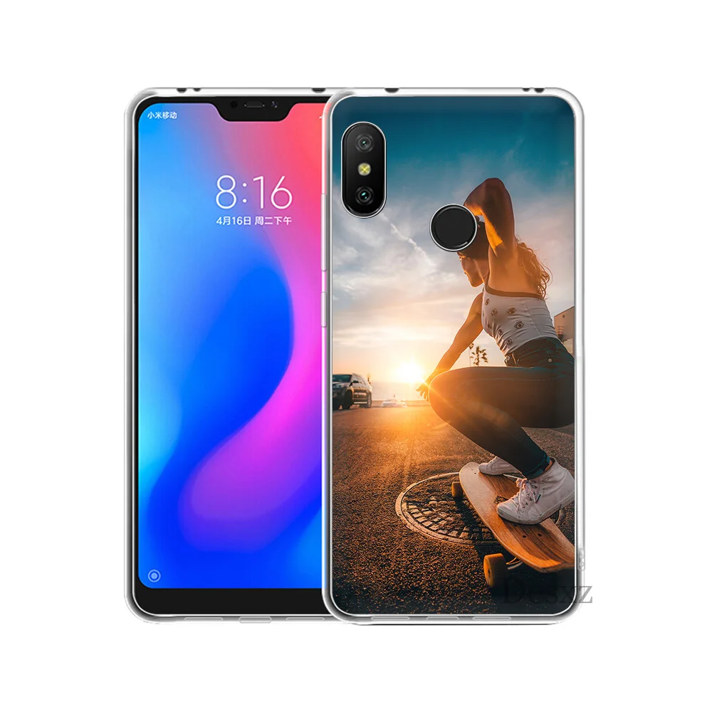 Чехол для телефона спортивный чехол скейтборда Xiaomi Redmi 4A 4X5 5A Plus 6 6A