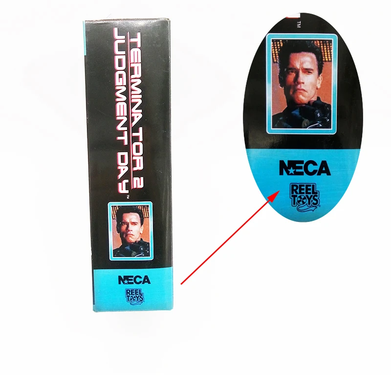 NECA 18 см робот T 800 Figma Терминатор Судный день Арнольд Шварценеггер иностранцы