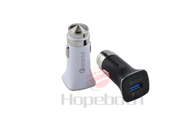 Новинка Быстрая зарядка QC3.0 с USB быстрое автомобильное зарядное устройство в