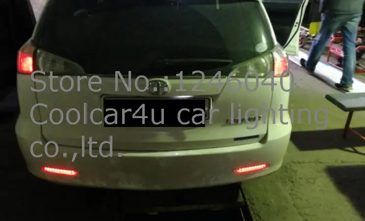 Светильник-отражатель заднего бампера для Toyota EZ Innova Wish Harrier Camry eiz Venza Allion Avalon Sienna CALDINA alphard Matrix