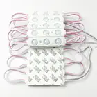 1000 шт.Лот Оптовая Продажа 2835 инъекций светодиодный модуль 3 светодиодные линзы 160 градусов, 12 В 1,5 Вт СВЕТОДИОДНЫЕ модули