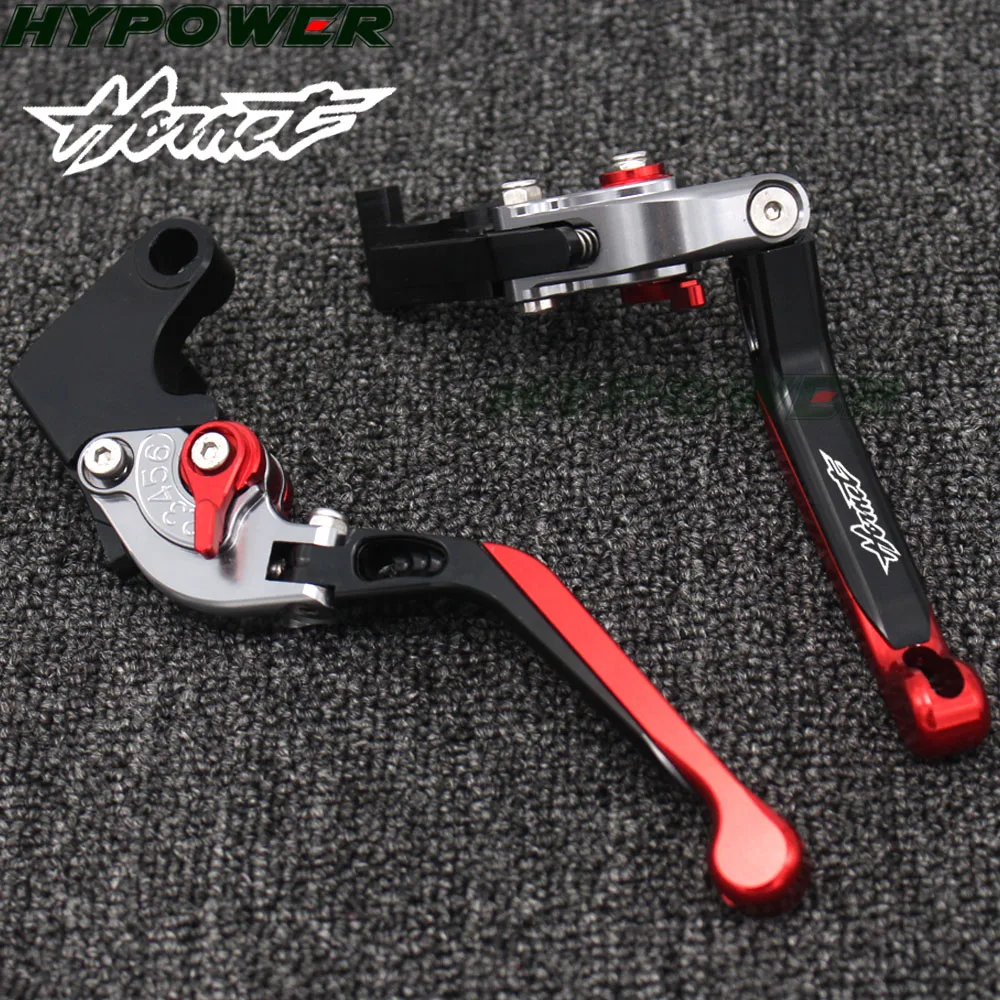 Для Honda CB600F/CB650F Hornet 2007 2008 2009 2010 2011 2012 2013 CNC Складной и удлиняющийся красный