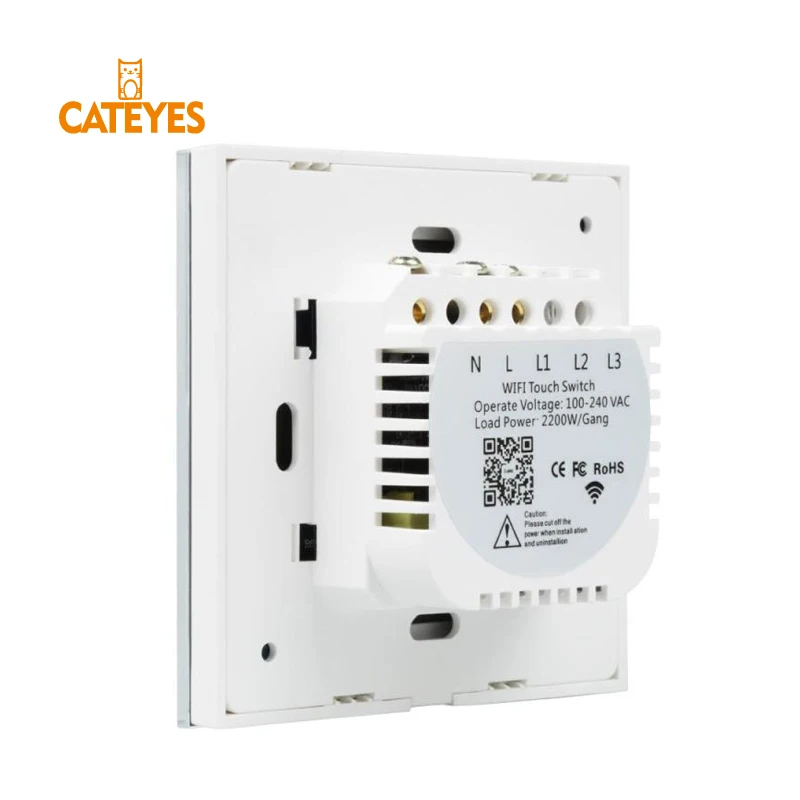Выключатель для умного дома Cateyes AC 90 250 В 1 клавиша сенсорный|Комплекты дома| |