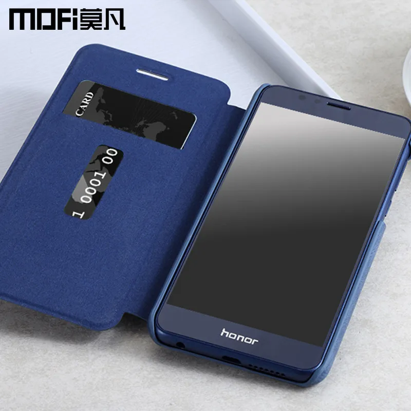Для Huawei honor 8 чехол силиконовый Чехол Оригинальный MOFI Флип кожаный бумажник для 5 2