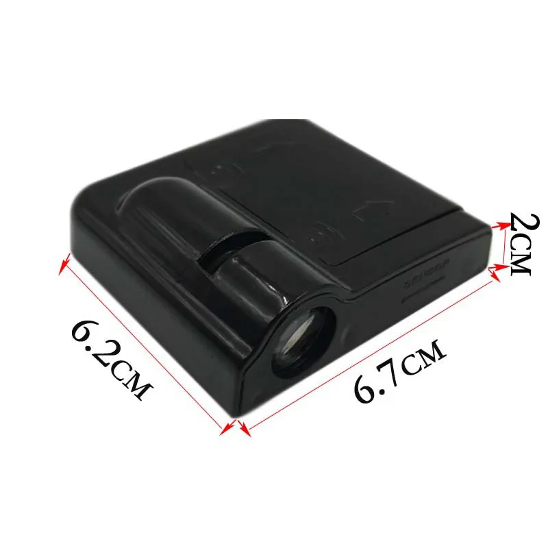 2 шт. Беспроводной светодиодный лазерный проектор Призрак Shadow лампа Батарея