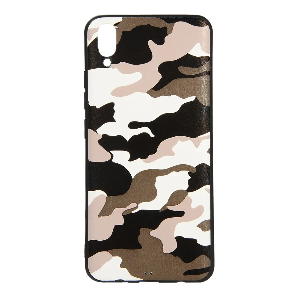 Army Green Back Case For Vivo V11 V9 Y85 Y71 Y81 Y83 Pro Soft TPU Silicon Phone Cover Camouflage Pattern Gel Protective |
