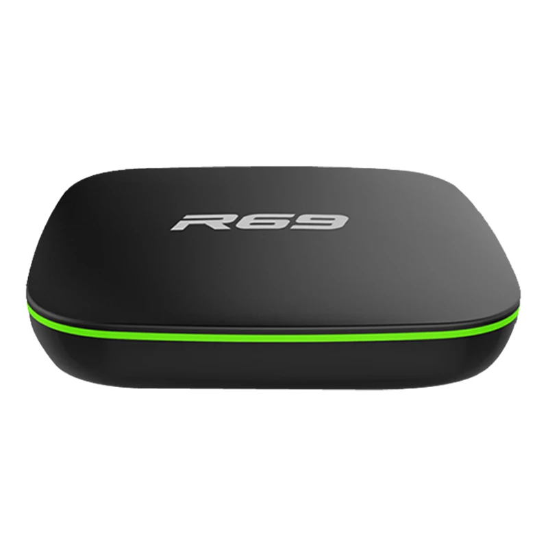 Allwinner H3 четырехъядерный R69 Smart Android 7 1 tv Box ГБ 8 2 Гб 16 4 г Wifi телеприставка 1080 P HD