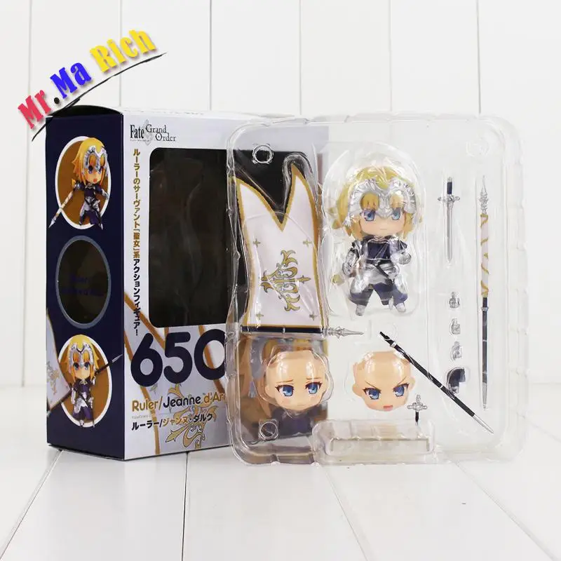 10 см линейка Jeanne Fate Grand Order кукла ПВХ фигурка игрушка | Игрушки и хобби