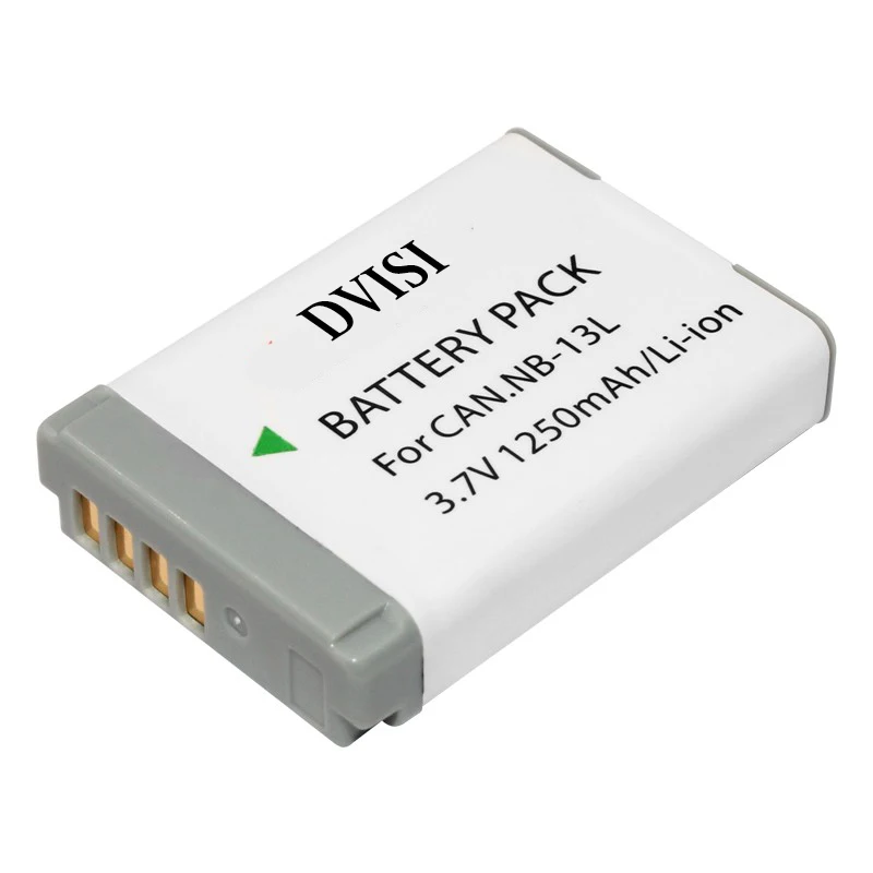 Аккумулятор DVISI 100% для цифровой камеры Canon PowerShot G7X G7 X PM203 G5X G9X Mark II SX720 HS 3 шт. |