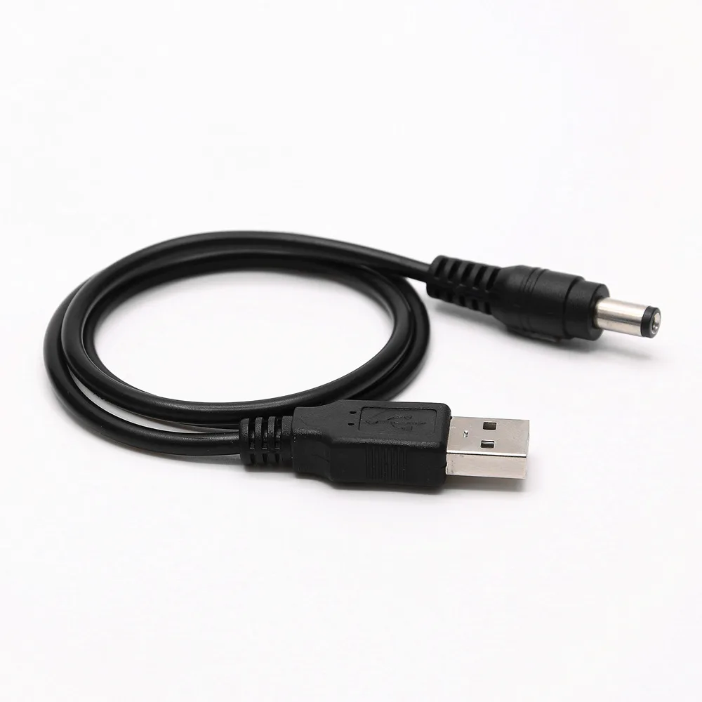 5 шт. 5*2 1 мм DC штекер в USB разъем баррель Джек преобразователь кабельного разъема