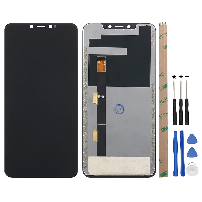 Alesser для Elephone A5 ЖК-дисплей и сенсорный экран с рамкой+ пленка запасные части с инструментами и клеем для Elephone A5