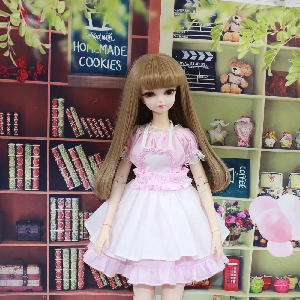 Сказочная кукла Dream 1/4 bjd 45 см шарнирное тело с макияжем мягкие туфли для волос