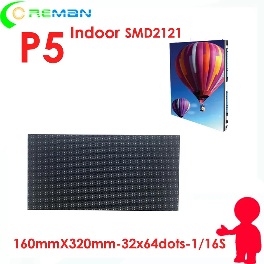 Низкая стоимость хорошая производительность smd2121 полноцветный 64*32 светодиодный
