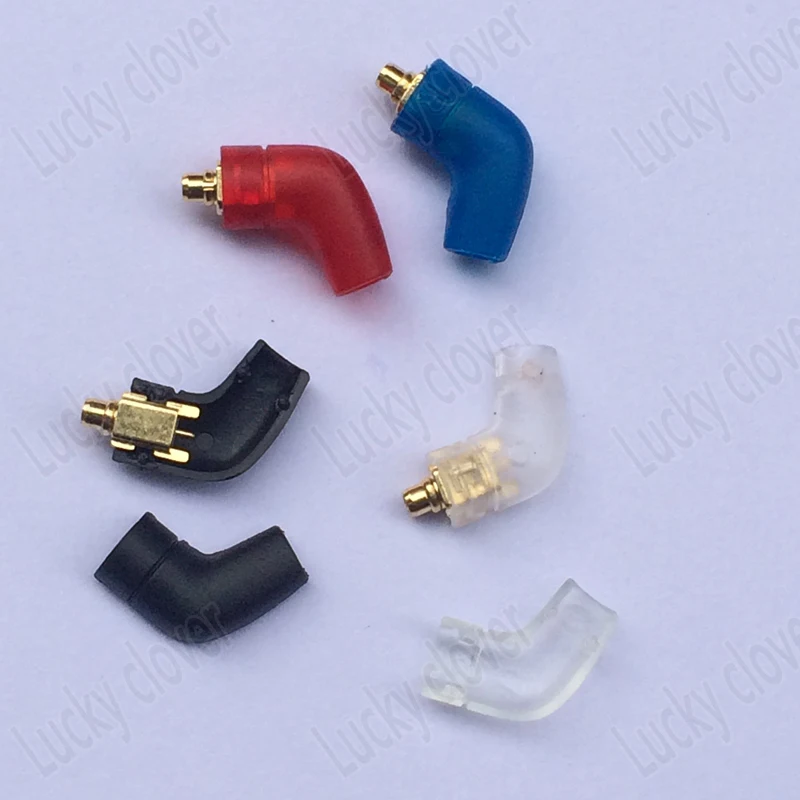 4 шт. встроенные L образные штырьковые разъемы для наушников Shure SE215 / SE315 SE425 SE535 UE900|l
