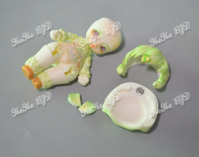 Ладони куклы 1/12 bjd со стилизацией животных Детские куклы мальчик и девочка любимчика игрушки bjd