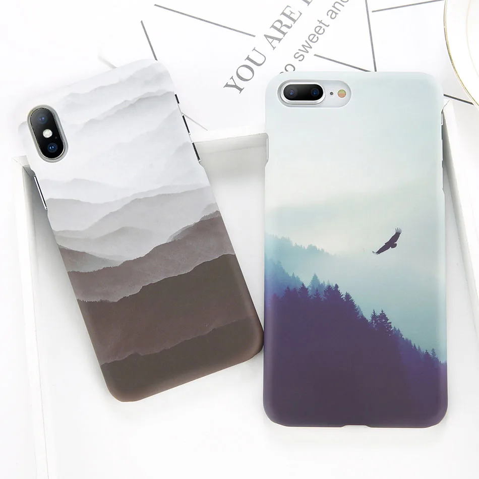 Чехол для телефона Moskado для iPhone 6 6s 7 8 Plus, чехол для iPhone X XS Max XR 7 8, жесткий пластиковый чехол s