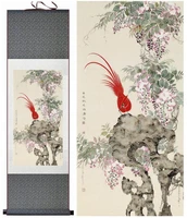 birds and flower traditional chinese art painting birds and flowers picturesprinted painting