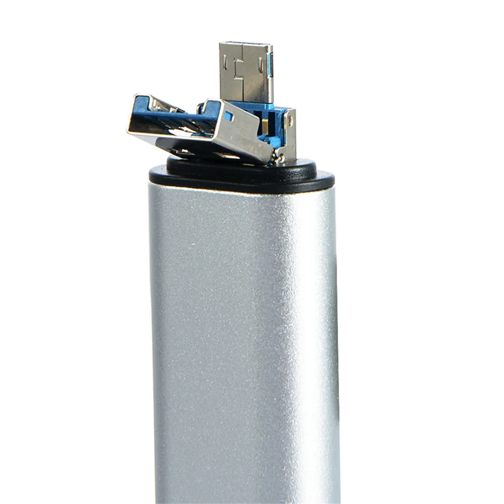 5-в-1 Тип C OTG кард-ридер с флеш-накопитель USB с гнездовым Интерфейс для ПК USB 3,0 чтения TF слот для карт памяти для устройства чтения sd-карт компьютерные принадлежности