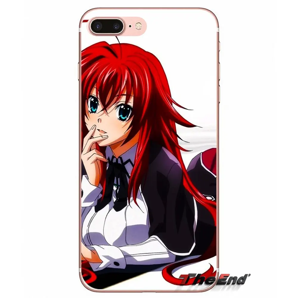 Для huawei P Smart Y6 Ascend P8 P9 P10 плюс Nova P20 Lite Pro Mini 2017 аниме high school dxd риас Gremory мягкий