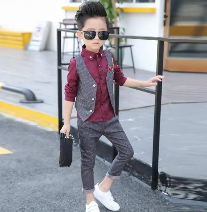 2016 года Новый дизайнерский фирменный с картинками свадебный костюм тройка стиль