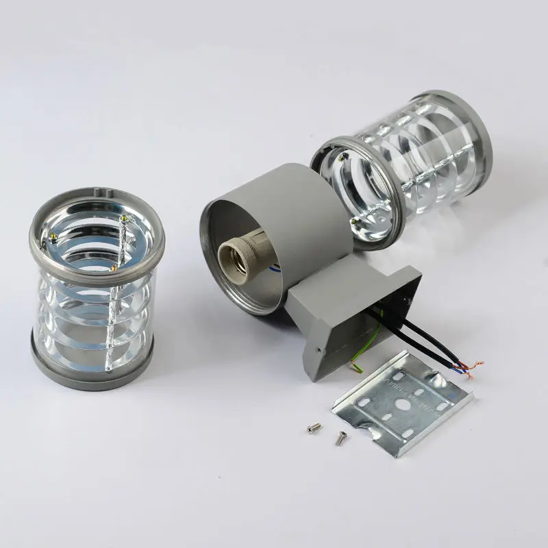 Современный уличный настенный светильник водонепроницаемый IP54 для крыльца