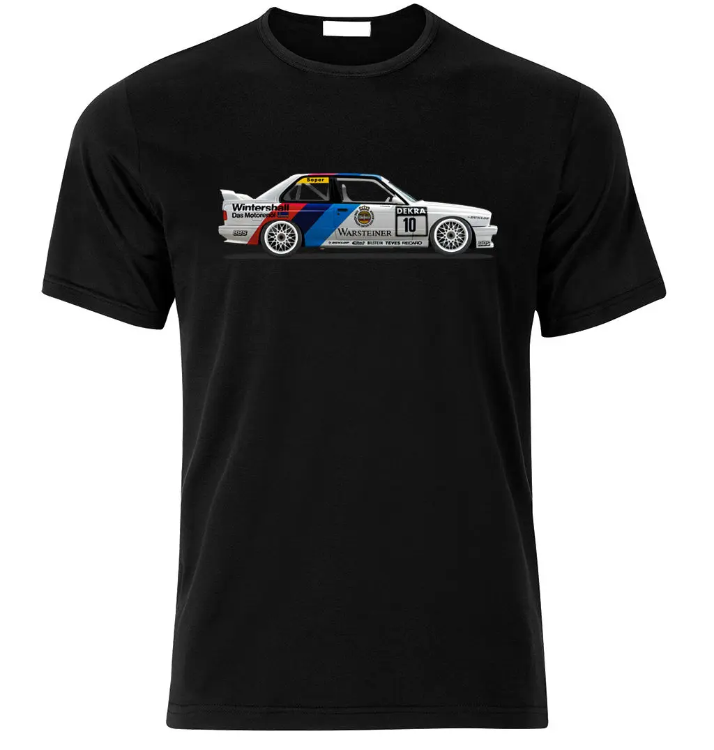 E30 M3 DTM вентилятор Футболка настройки s/m/l/xl/xxl Топ Качественный хлопок