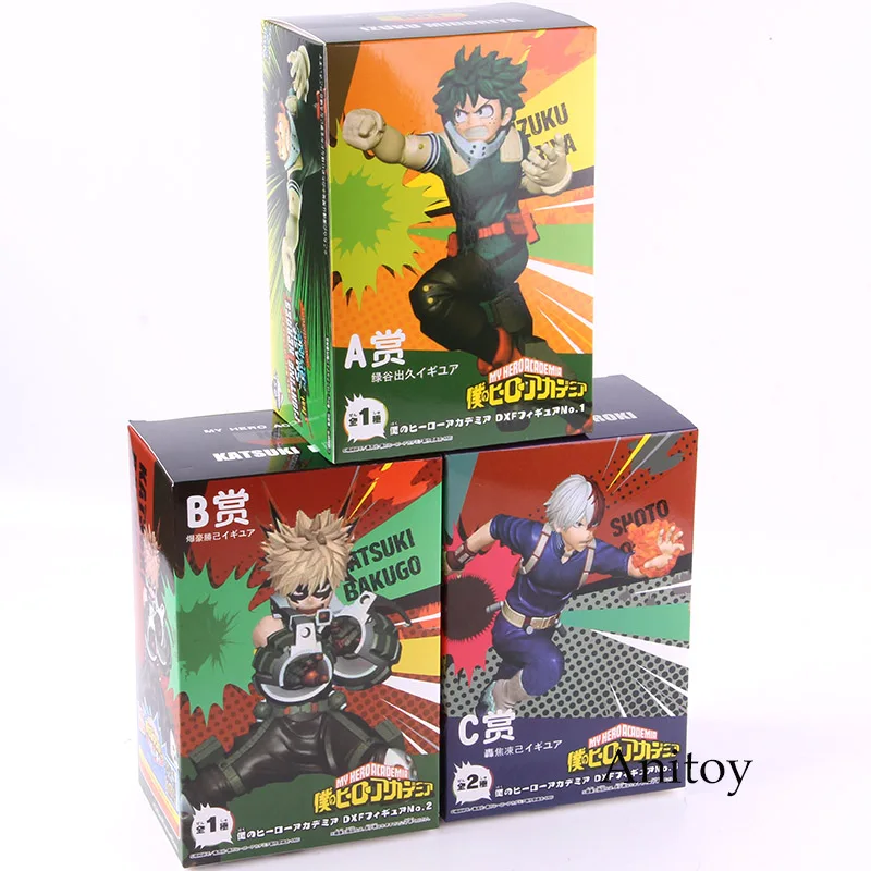 Аниме Фигурка Boku No Hero Academy My Hero Academy Katsuki Bakugo izku Middria Shoto Todorki Коллекционная модель игрушки