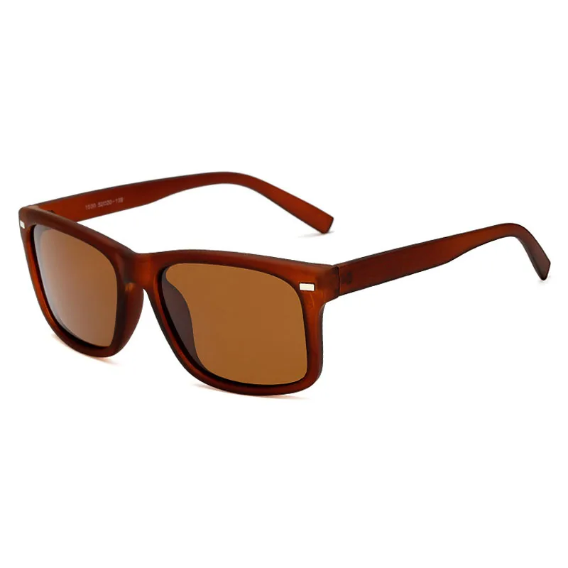 2020 Модные поляризованные солнцезащитные очки мужские брендовые дизайнерские Квадратные Солнцезащитные