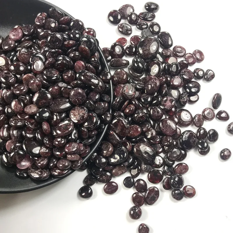 Натуральный оригинальный кристаллический красный гранат 10 шт. оригинальные