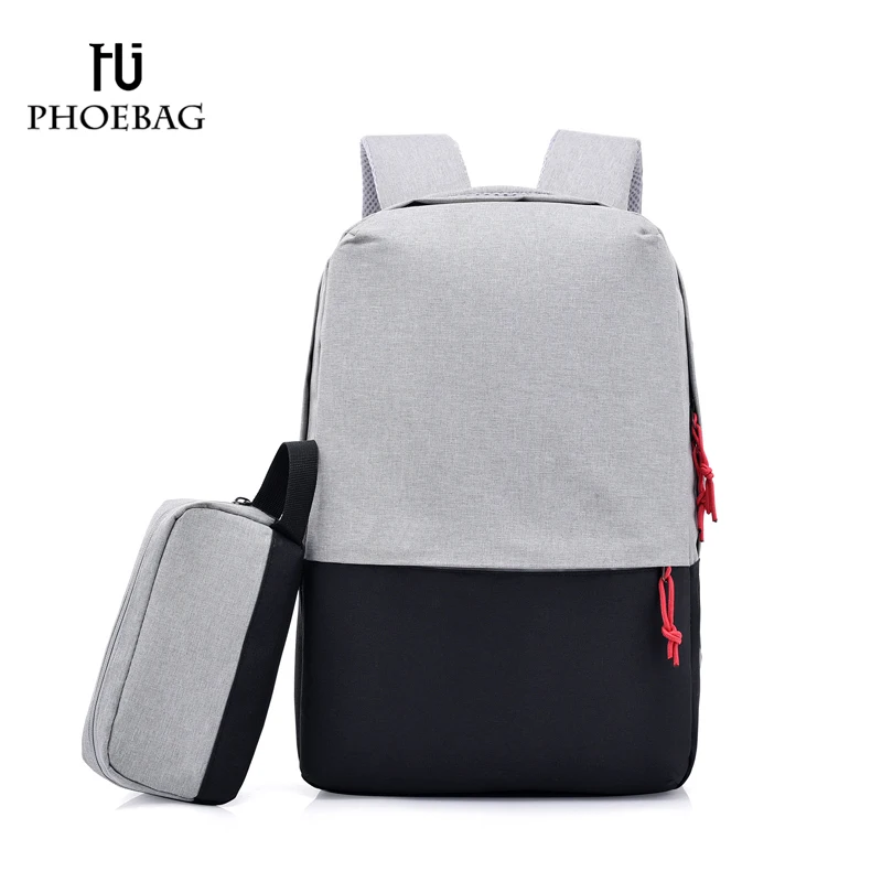 Hjphoebag Для женщин школьная сумка Мода высокое качество холста bagkpacks Дамы Твердые