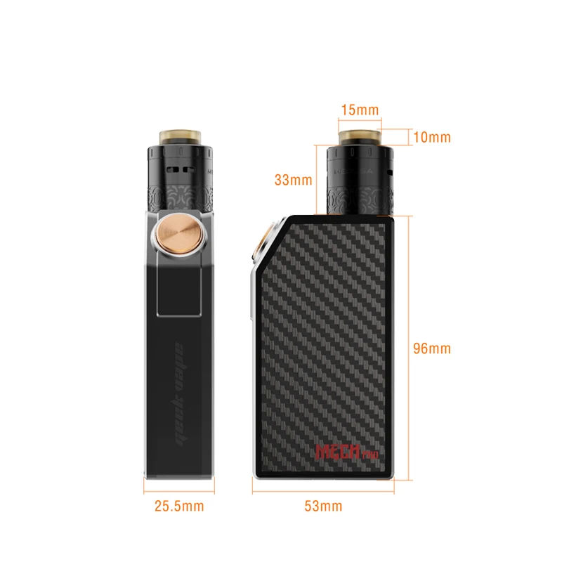100% Оригинальные Geekvape мех Pro комплект с 3 мл Медуза RDTA бак поле Mod электронные